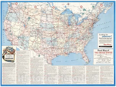 Free printable united states road map, Download Free printable united ...