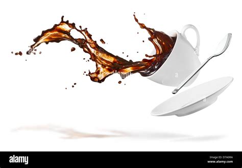 Splash coffee hi-res stock photography and images - Alamy