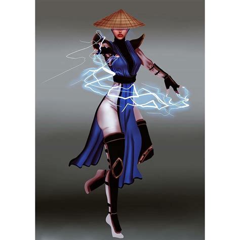 Gender Bent Mortal Kombat: Lady Raiden!! Which hair? #art #illustration #genderbend # ...