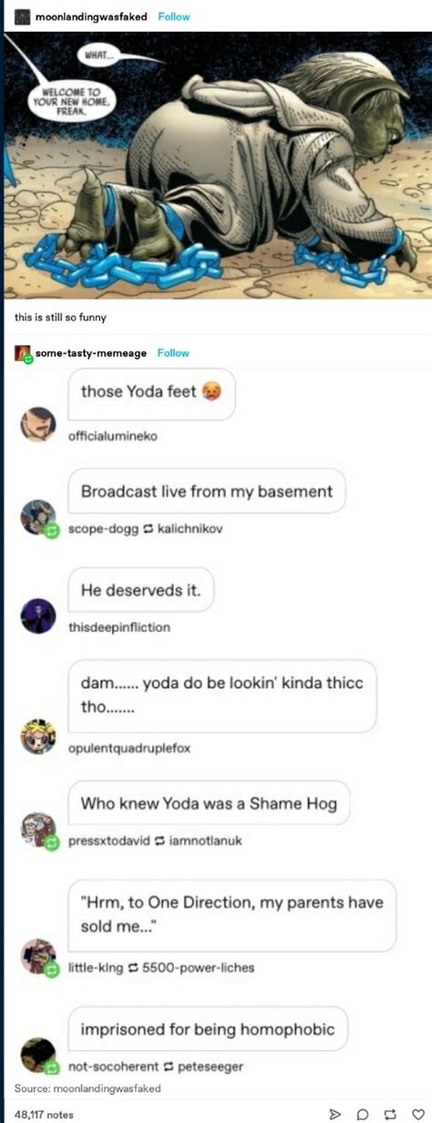 Lego Yoda death sound : r/tumblr