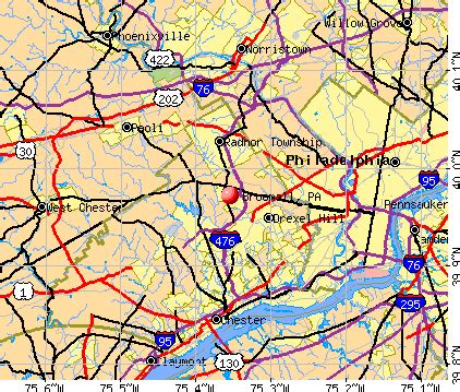 Broomall, Pennsylvania (PA 19008) profile: population, maps, real ...