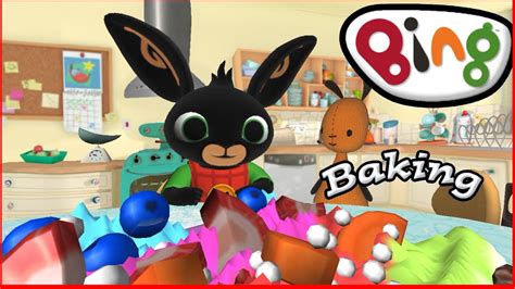 Bing Baking Play and Decorate Colorful Cakes | Bing Bunny Gameplay ...