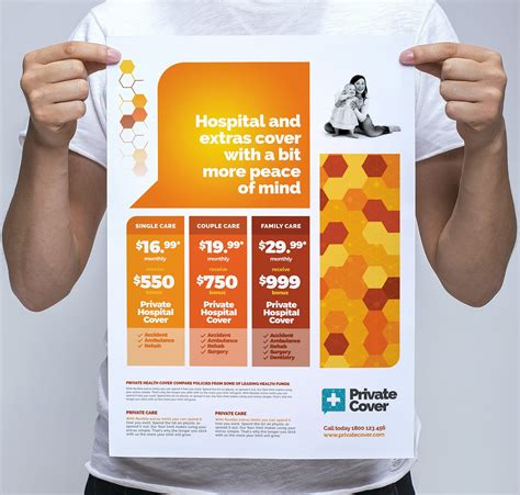 Health Insurance Poster Template in PSD, Ai & Vector - BrandPacks