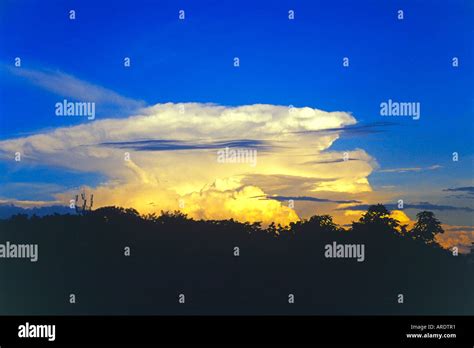 Storm Clouds sunset Stock Photo - Alamy