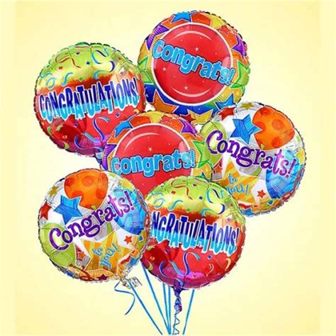 Send Congratulations Colorful Balloons Online - GAL22-103523 | Giftalove