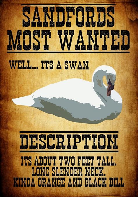 "Hot Fuzz - Swan " by Joel Woodman | Redbubble