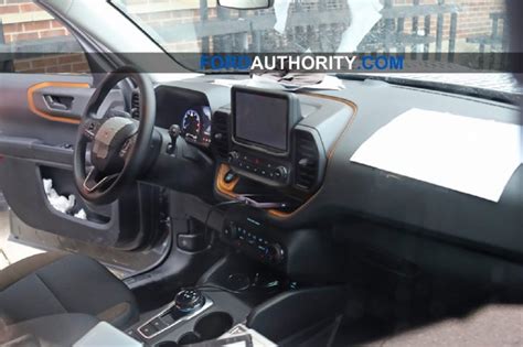 Ford Bronco Sport Interior Spied