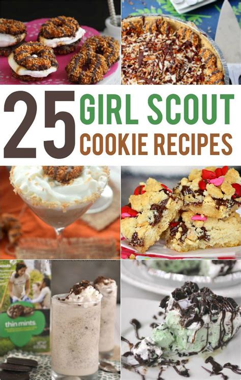 Recipes using Girl Scout Cookies - Reasons To Skip The Housework