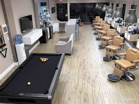 Upscale and Modern Barber Shop | Rent this location on Giggster