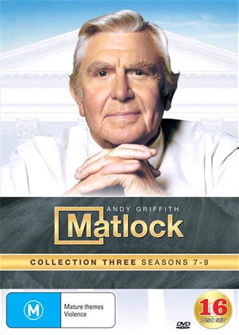 Buy Matlock - Season 7-9 - Collection 3 on DVD | On Sale Now With Fast ...