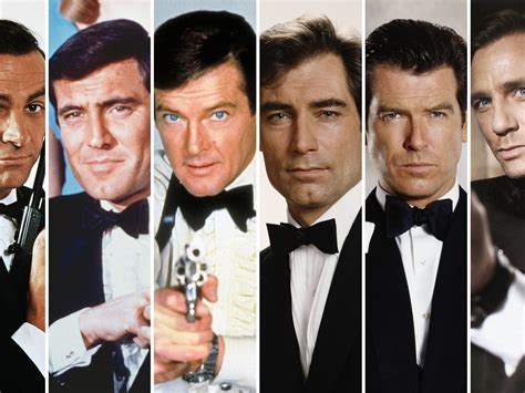 All James Bond Actors Together