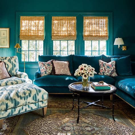 Turquoise Velvet Sofa Design Ideas