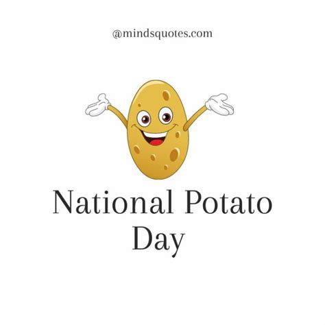 50 Famous National Potato Day Quotes, Wishes & Messages