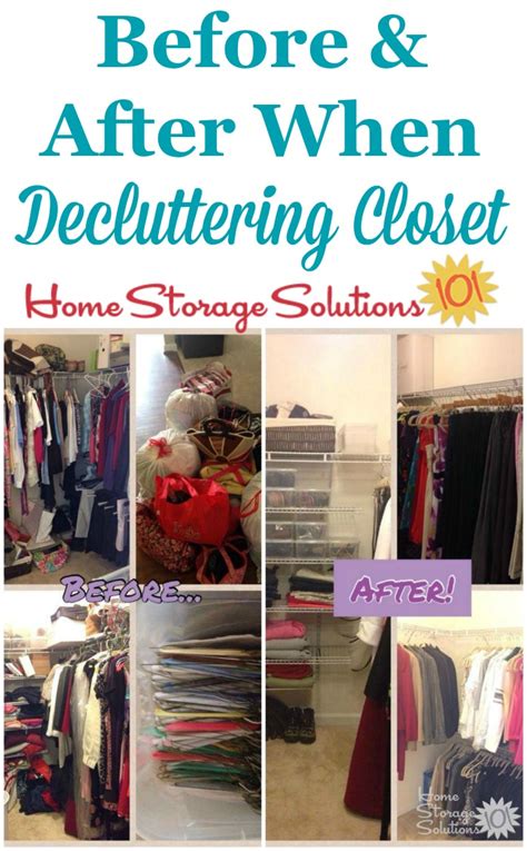 How To Declutter Closet Shelves & Drawers