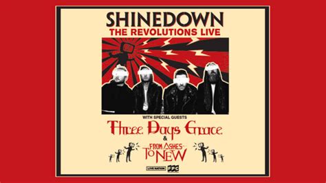 Shinedown announces 2023 The Revolutions Live Tour - The Music Universe