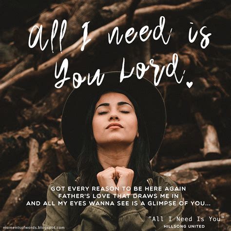 ALL I NEED IS YOU LORD! #allineedisyou #hillsongunited #christiansong #christianmusic # ...