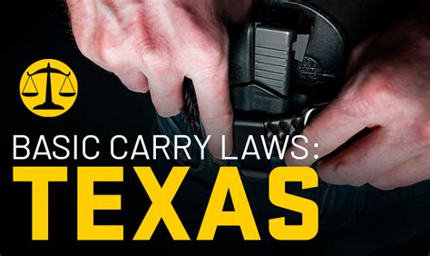 Texas Concealed Carry Gun Laws & LTC | USCCA CCW Reciprocity Map (Last Updated 05/06/2020)