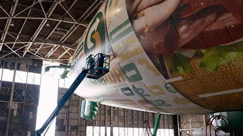 Orlando foodies can feast on subs at 1,000 feet in the air on Subway's new blimp | FOX 35 Orlando