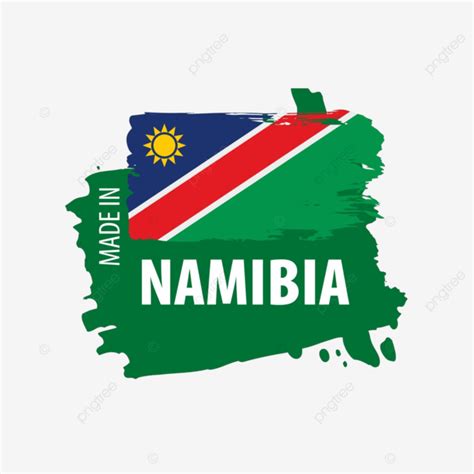 Namibian Flag Vector Artwork Against White Background Tour Sign Politics Vector, Tour, Sign ...