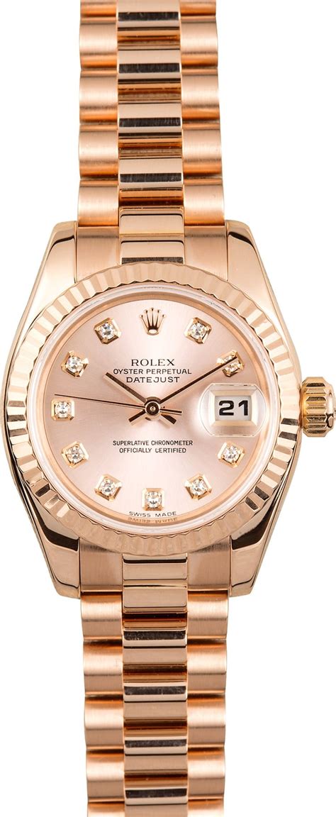 Rolex Rose Gold Watch