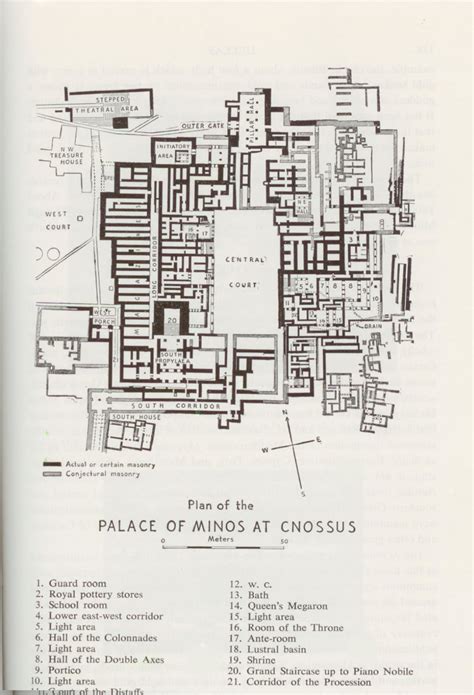 Map & Synopsis: Knossos Crete Palace Guide Page Five