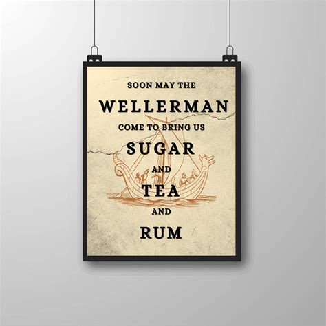 Wellerman Lyric Poster DIGITAL DOWNLOAD 16 X 20 - Etsy