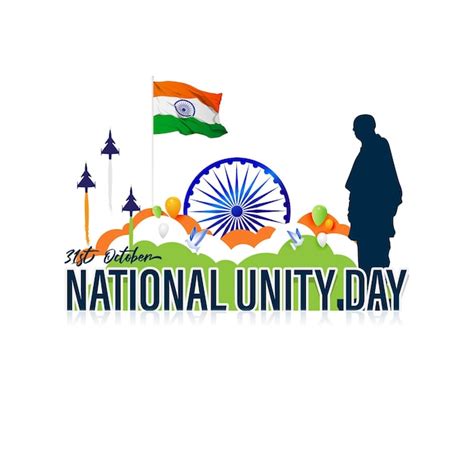 Premium Vector | Vector illustration for national unity day of india