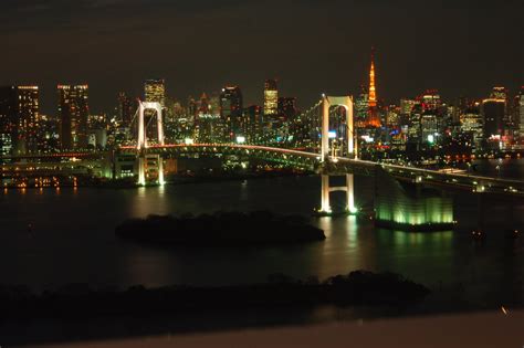 Ryan's Around the World Trip: Rainbow Bridge and Odaiba Island