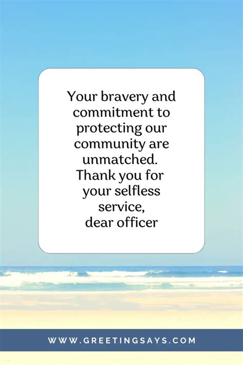 Best Thank You Police Quotes and Messages - Greeting Says