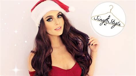 Santa Tell Me Cover | Ariana Grande #Sing&Style - YouTube