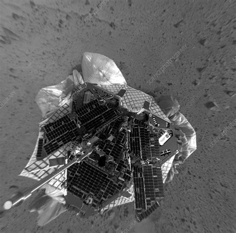 Spirit rover on Mars - Stock Image - R360/0085 - Science Photo Library