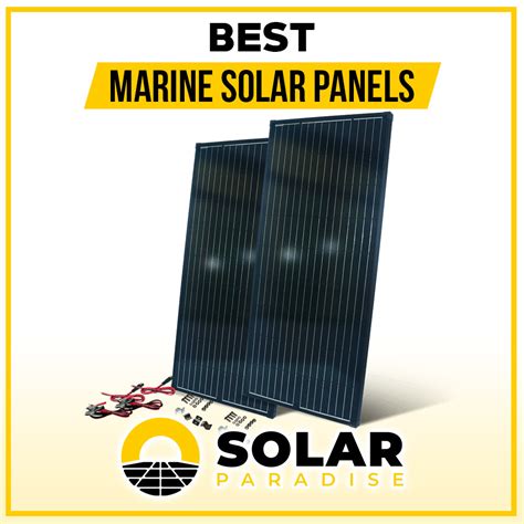 Best Marine Solar Panels – Solar Paradise