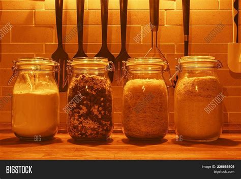 Kitchen Jars Kitchen Image & Photo (Free Trial) | Bigstock