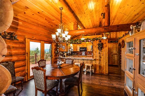 Kitchen In Log Home Free Stock Photo - Public Domain Pictures