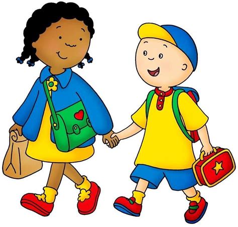 Pin by Alex on Cartoon character | Caillou, Clip art, School clipart