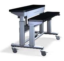 Electric Lift Table raises/lowers to ergonomic heights.