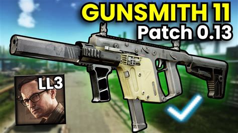 Gunsmith Part 11: The Vector! Patch 0.13 Guide | Escape From Tarkov ...