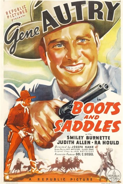 Boots and Saddles (1937) — The Movie Database (TMDB)