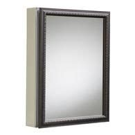 KOHLER 20-in x 26-in Rectangle Surface/Recessed Mirrored Aluminum Medicine Cabinet | Medicine ...