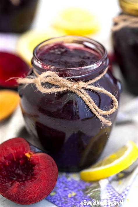 Plum Jam Recipe - No Pectin [Video] - Sweet and Savory Meals