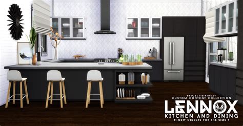 Simsational Designs: Lennox Kitchen And Dining Set