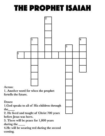 Primary 6 Lesson Helps- Lesson 36: The Prophet Isaiah ...