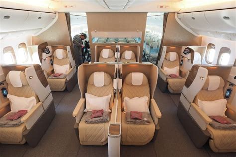 Check Out Emirates' First 777 With the New Biz-Class Seats - The Points Guy