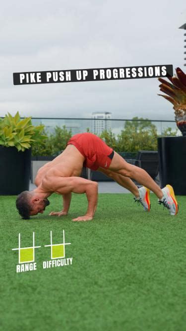 Best Pike Push Up Variations | Calisthenics workout at home ...