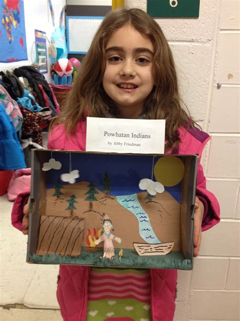 As a culminating activity for our Native American unit, students were asked to create a shoebox ...