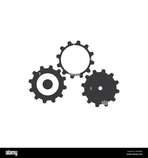 Gear Logo Template vector icon Stock Vector Image & Art - Alamy