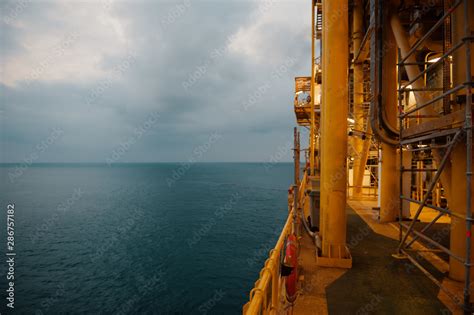 Side view of FPSO vessel Stock Photo | Adobe Stock