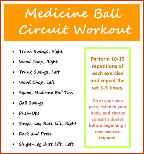 emjay's course: Medicine Ball Circuit Workout