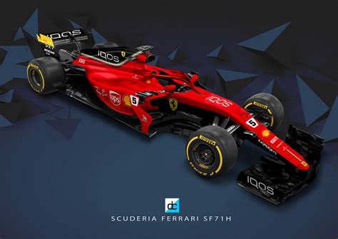 2018 Scuderia Ferrari F1 Concept Liveries. on Behance