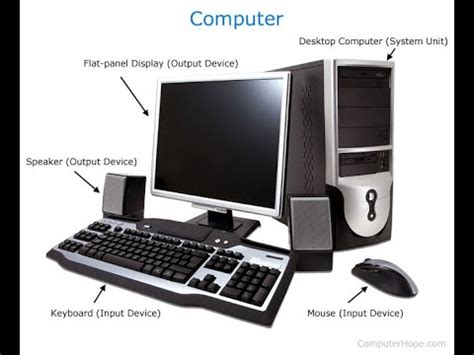 Parts Of Computer Class 1 Caie Cbse Ncert Computer Parts - Riset